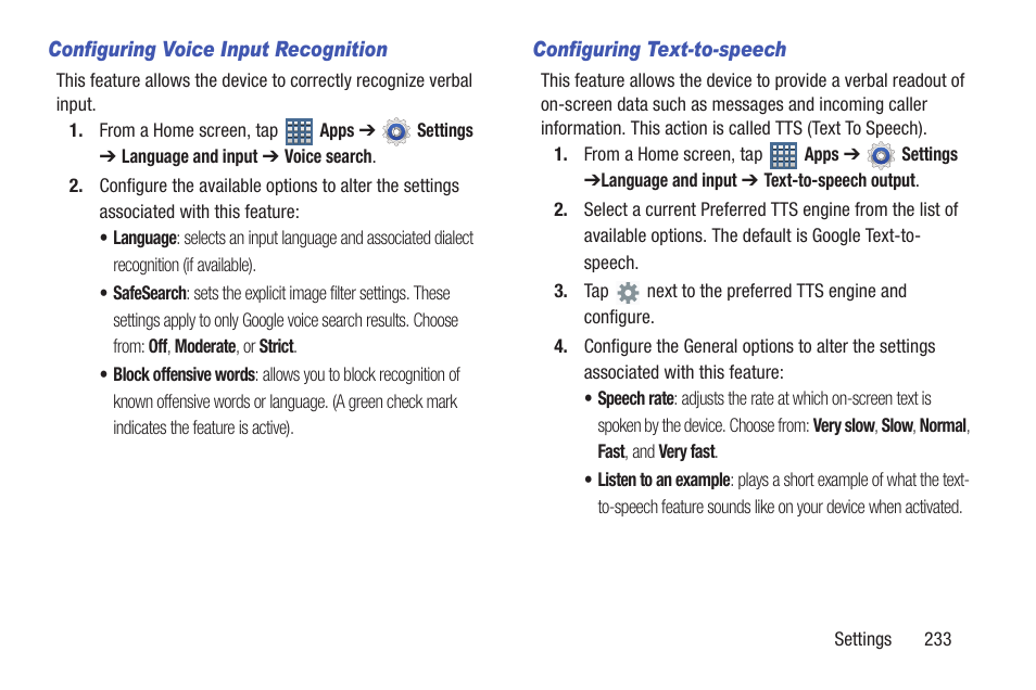 Samsung SGH-T859UWBTMB User Manual | Page 237 / 301