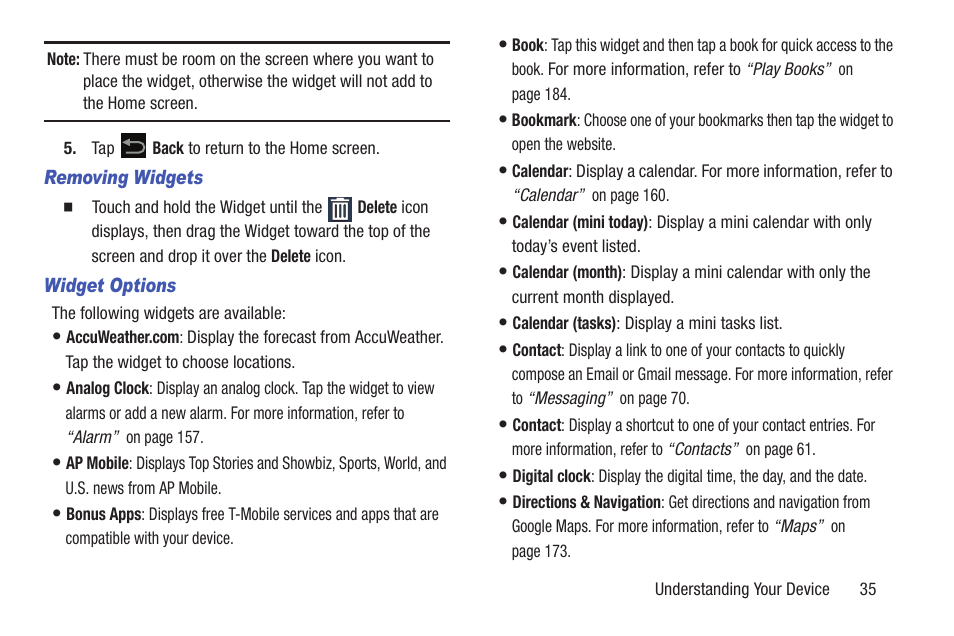 Samsung SGH-T859UWBTMB User Manual | Page 39 / 301