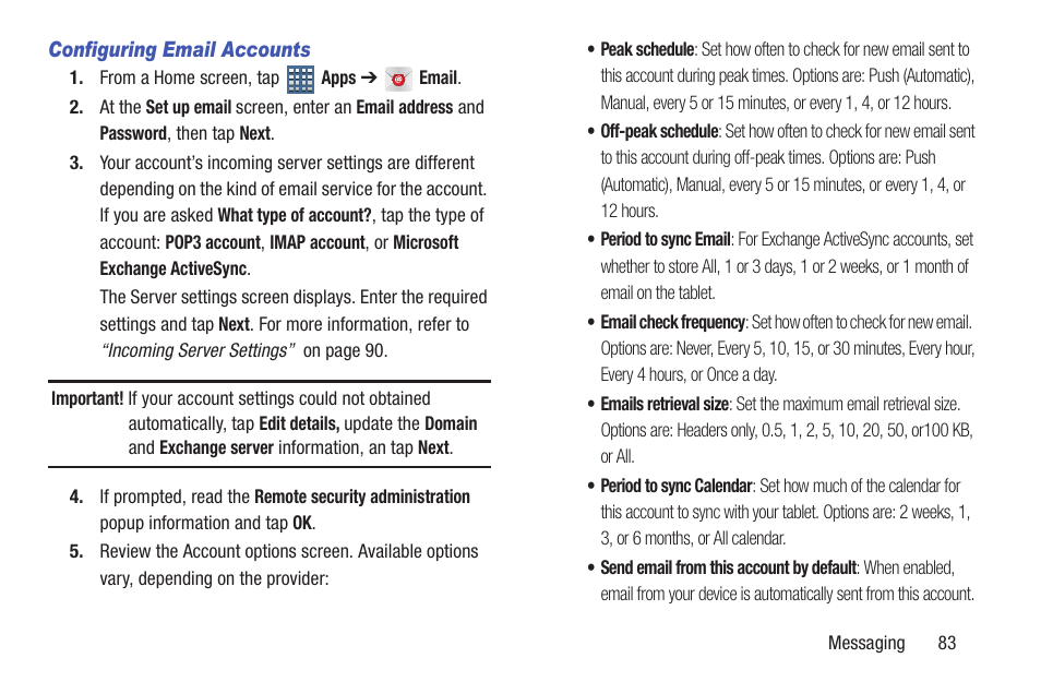 Samsung SGH-T859UWBTMB User Manual | Page 87 / 301