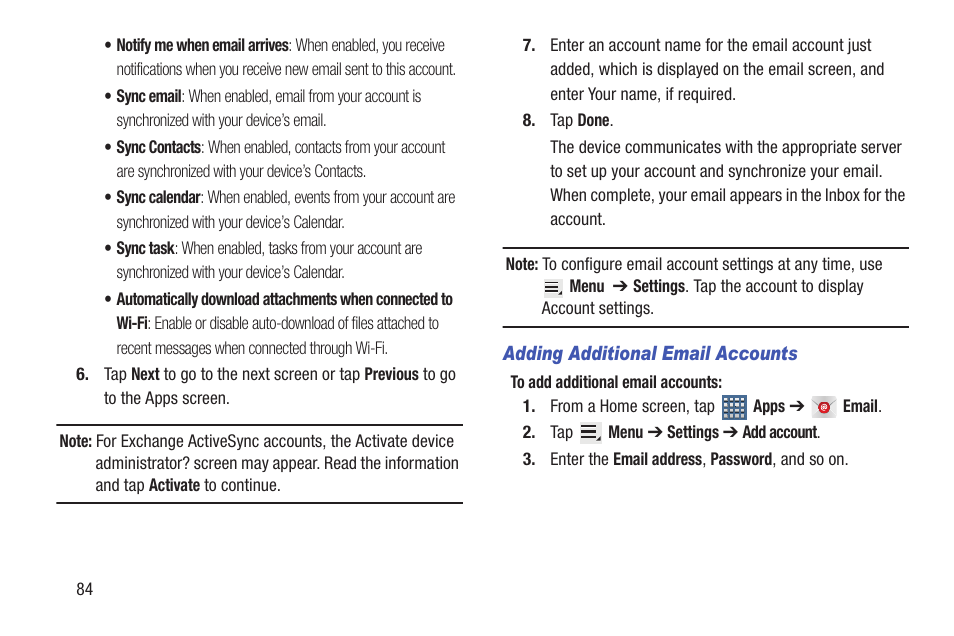 Samsung SGH-T859UWBTMB User Manual | Page 88 / 301