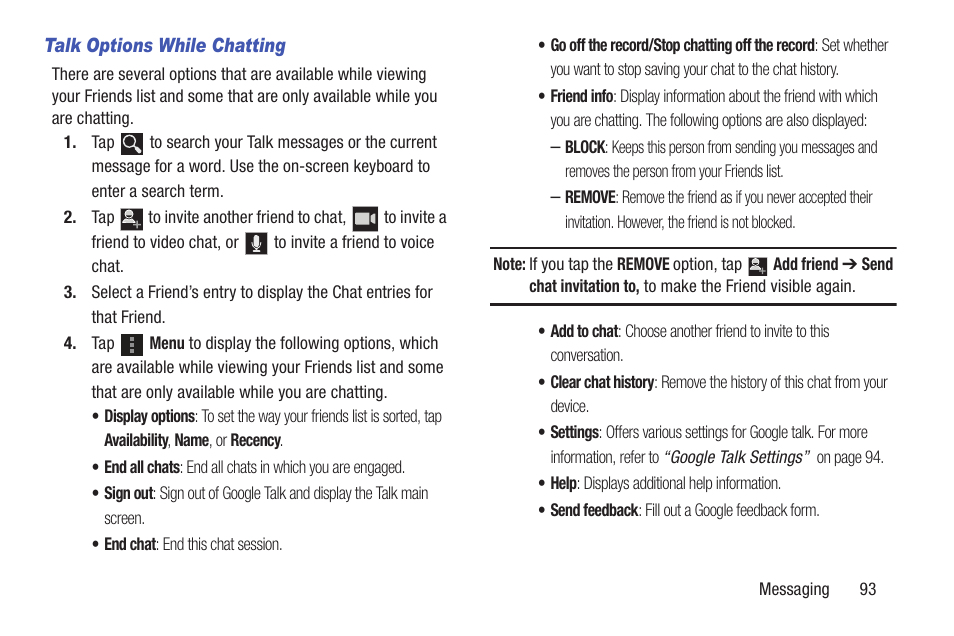 Samsung SGH-T859UWBTMB User Manual | Page 97 / 301