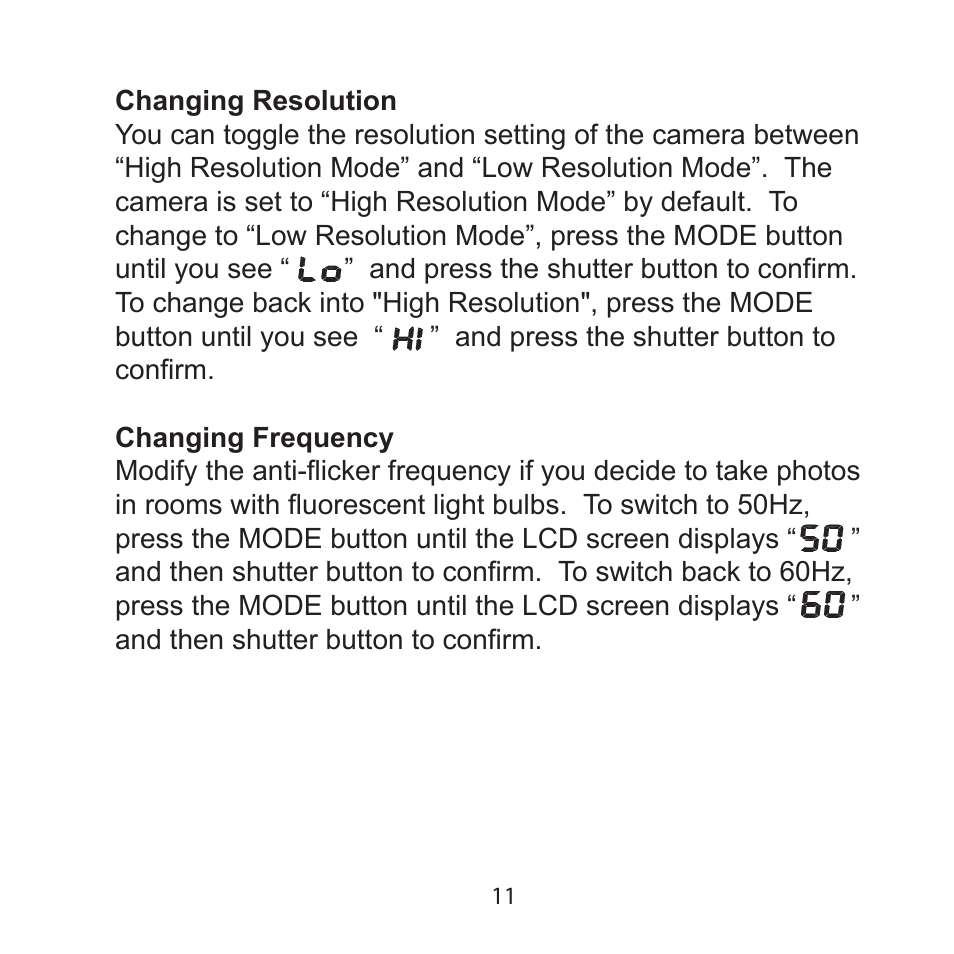 Argus Camera Argus DCM-099 User Manual | Page 11 / 18