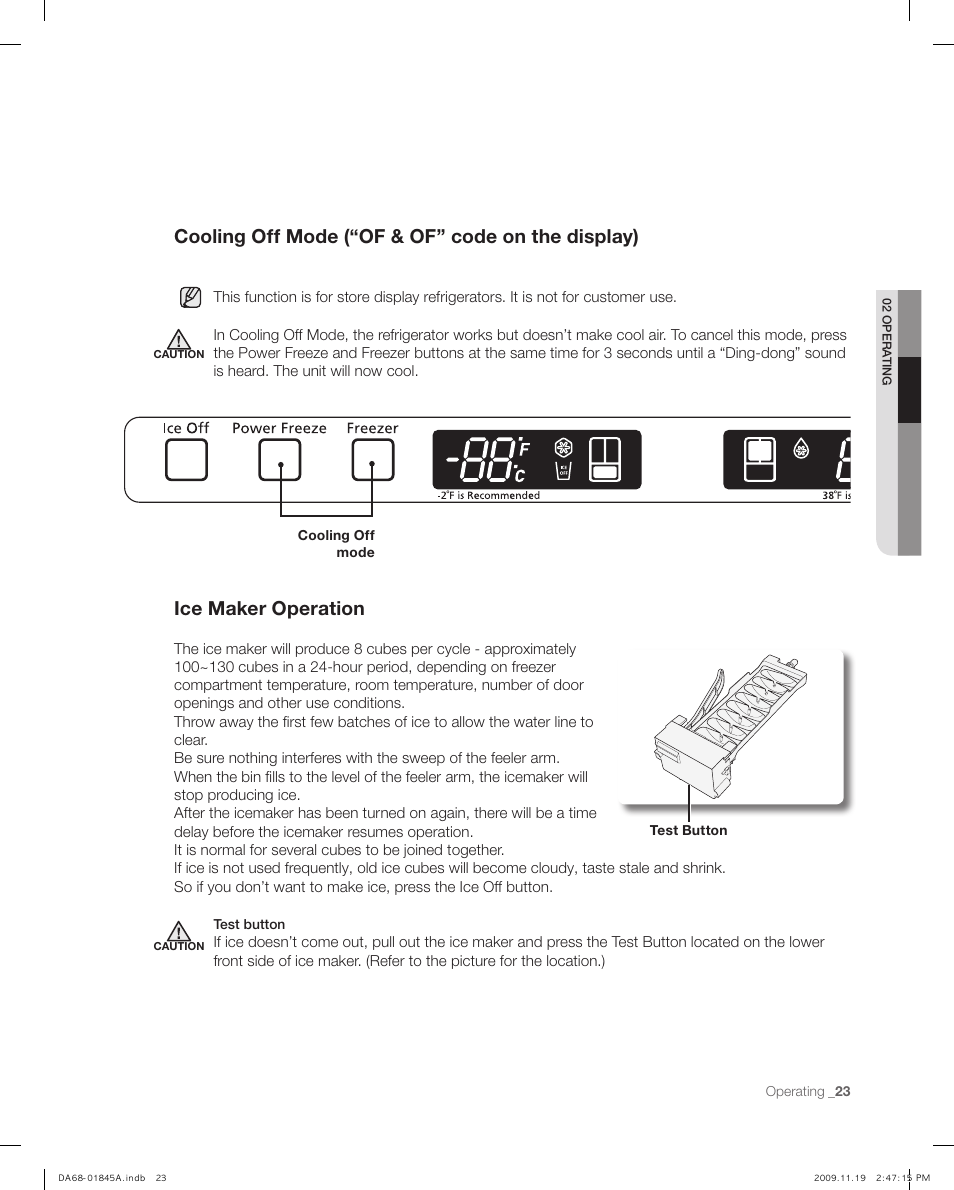 Samsung RF217ABRS-XAA User Manual | Page 23 / 34