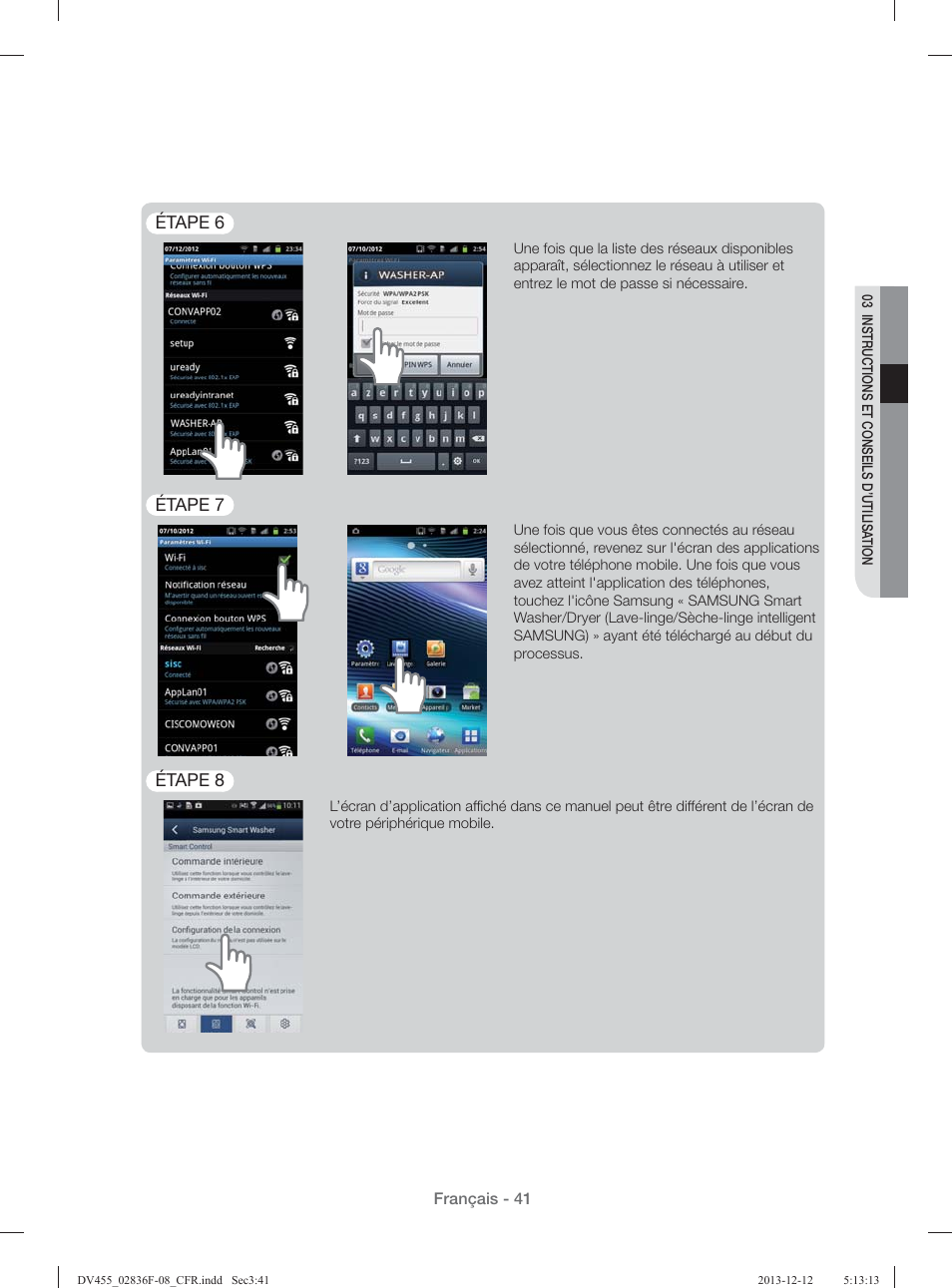 Samsung DV455GVGSWR-AA User Manual | Page 133 / 276