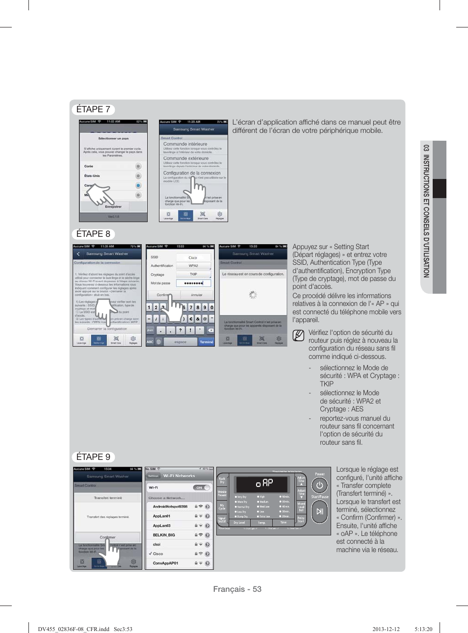 Samsung DV455GVGSWR-AA User Manual | Page 145 / 276
