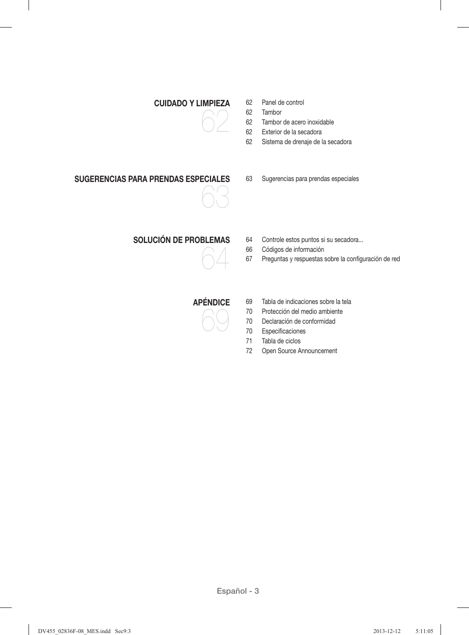 Samsung DV455GVGSWR-AA User Manual | Page 187 / 276
