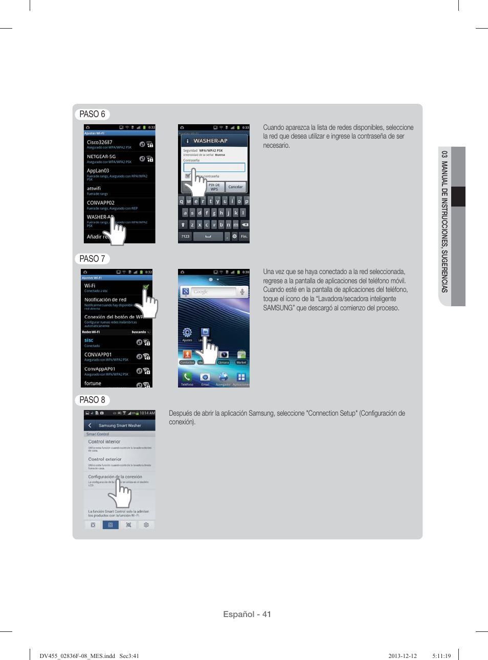 Samsung DV455GVGSWR-AA User Manual | Page 225 / 276
