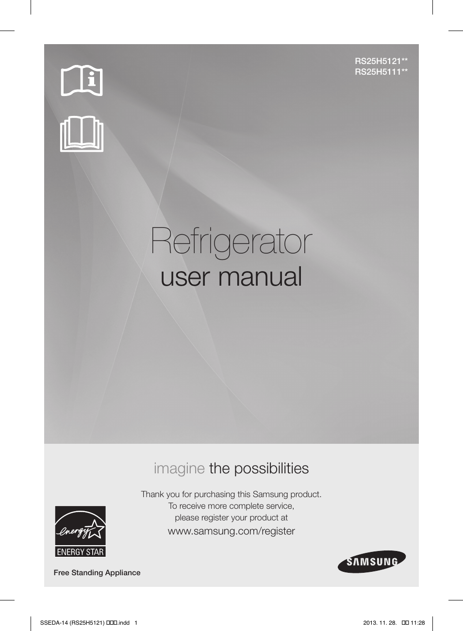 Samsung RS25H5000SR-AA User Manual | 32 pages