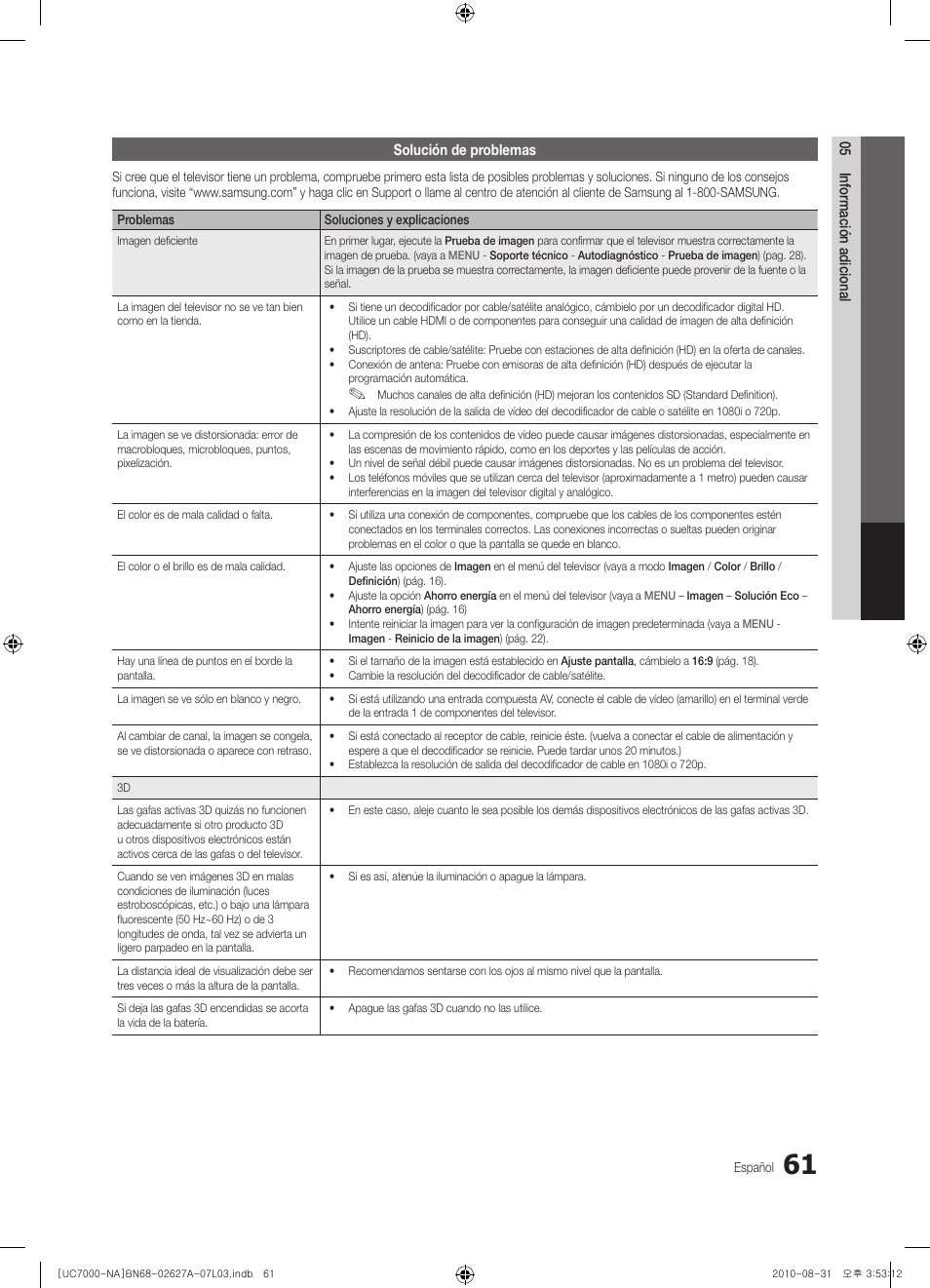 Samsung UN46C7000WFXZA User Manual | Page 127 / 200