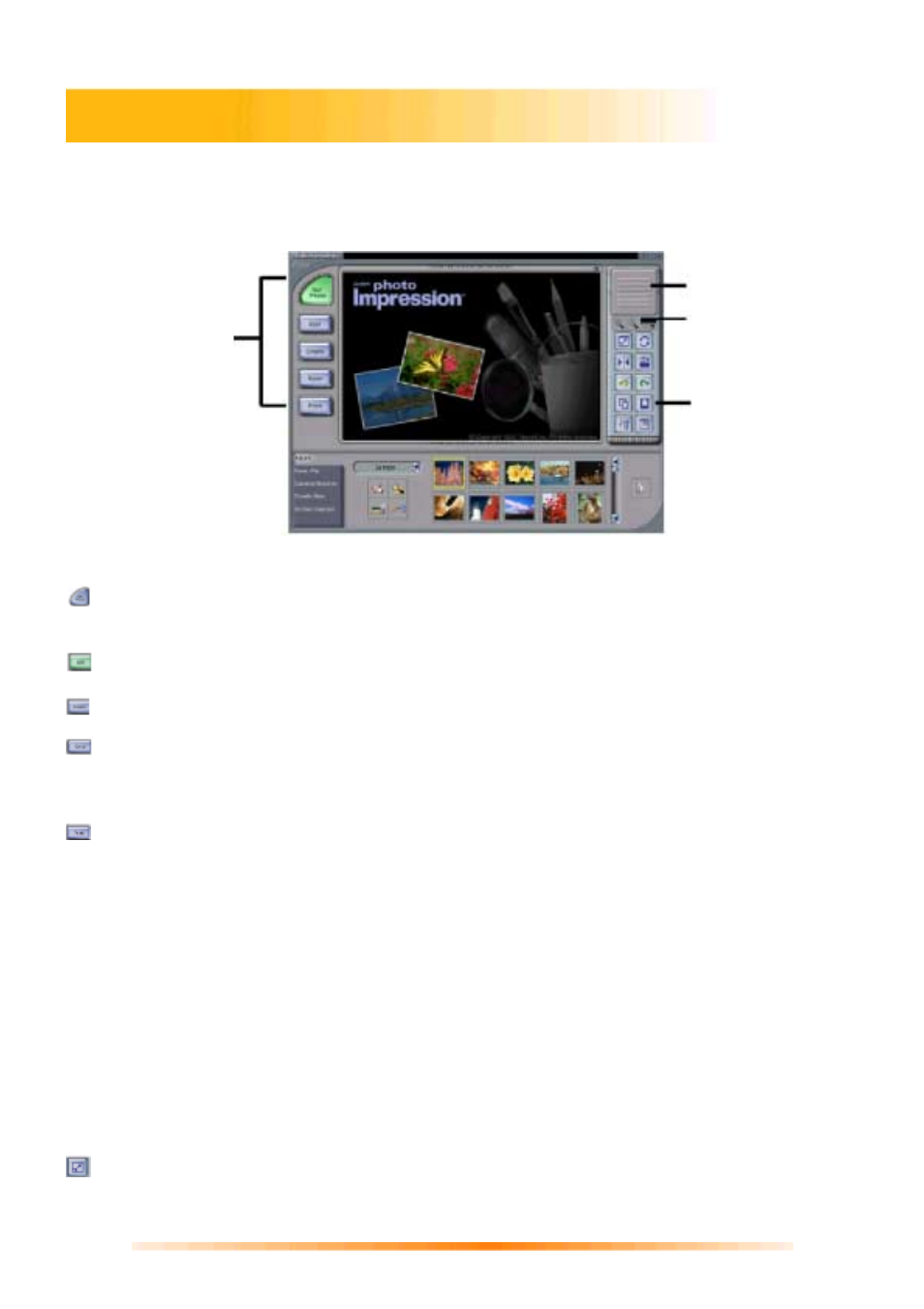Getting started with photoimpression 3.0 | Argus Camera 300 User Manual | Page 14 / 24