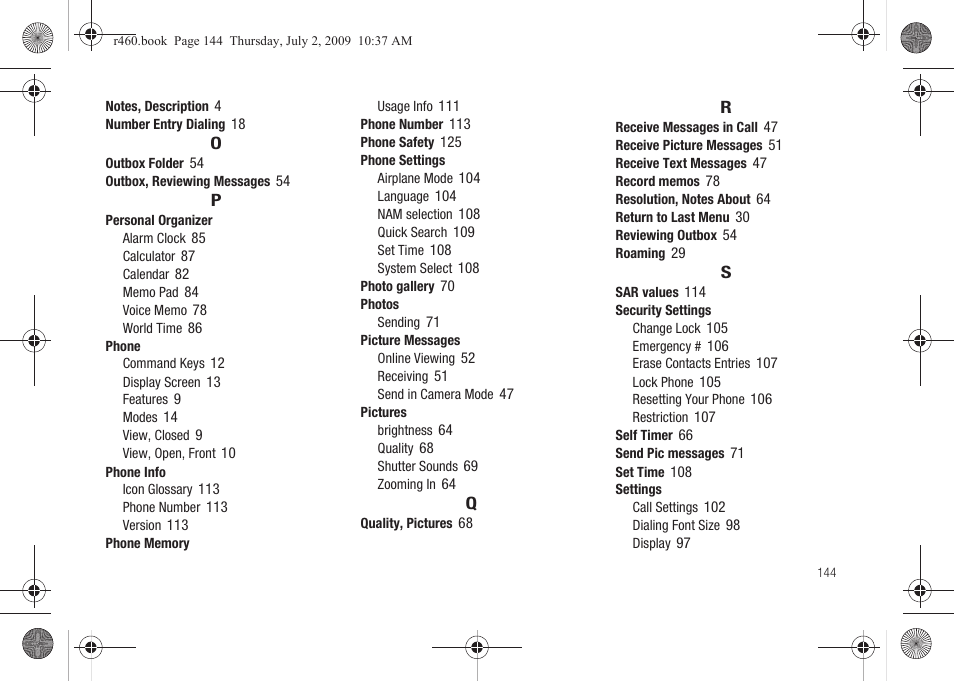 Samsung SCH-R460NBAXAR User Manual | Page 147 / 148