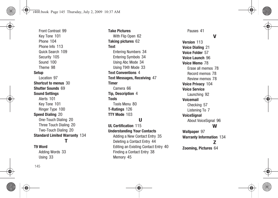 Samsung SCH-R460NBAXAR User Manual | Page 148 / 148