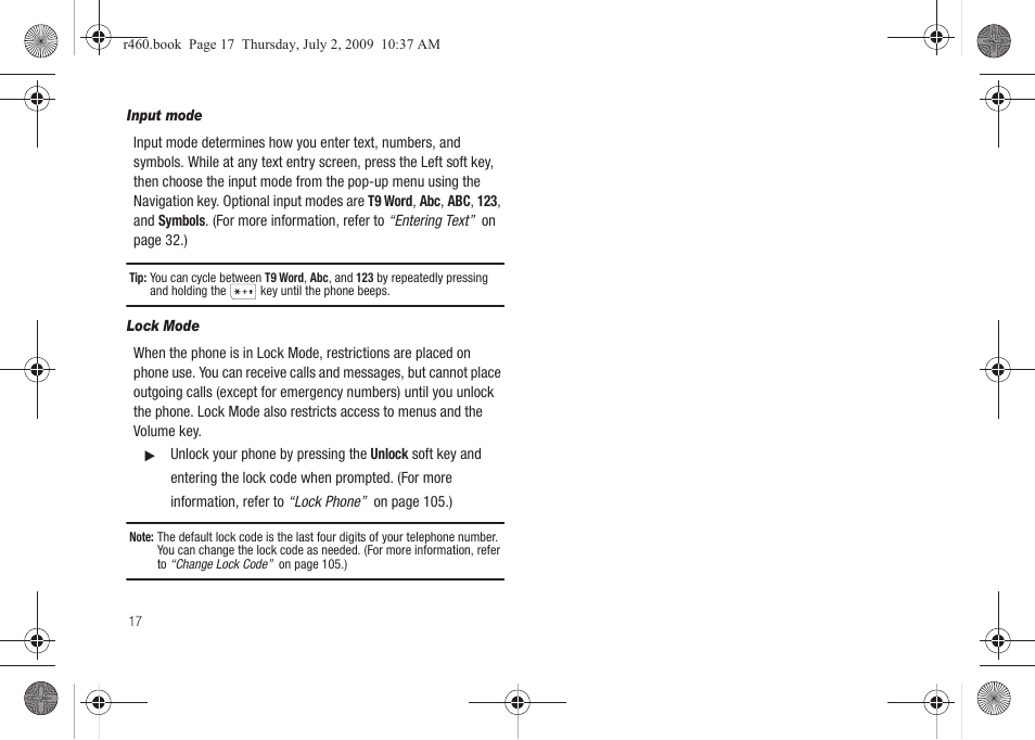 Samsung SCH-R460NBAXAR User Manual | Page 20 / 148