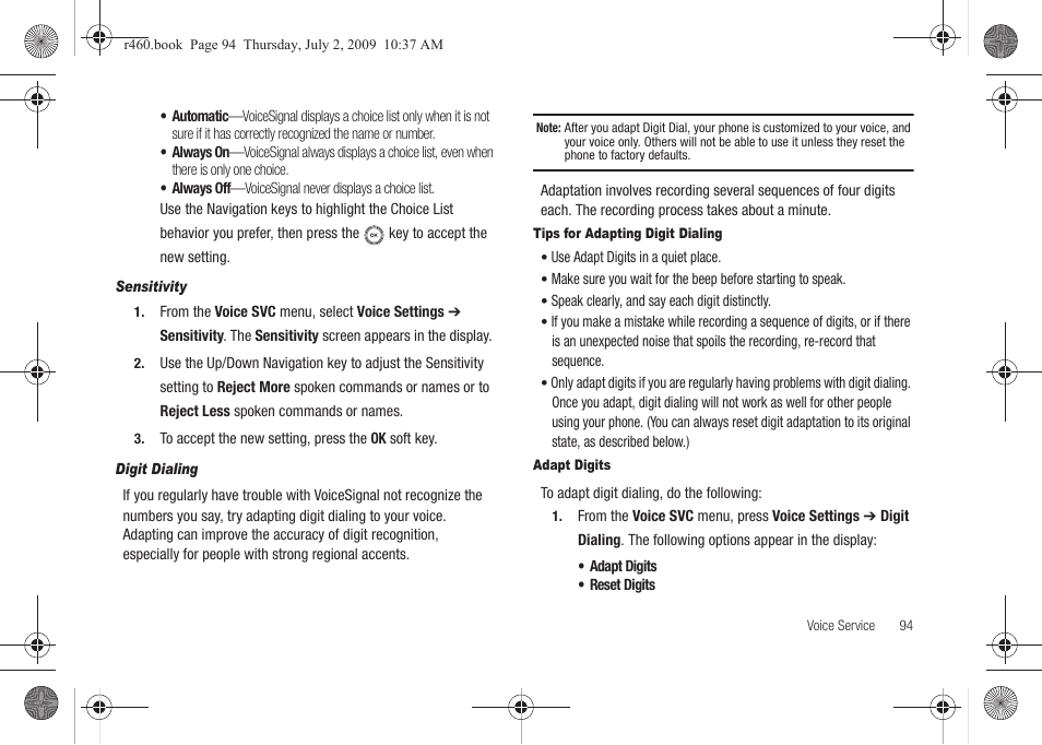 Samsung SCH-R460NBAXAR User Manual | Page 97 / 148