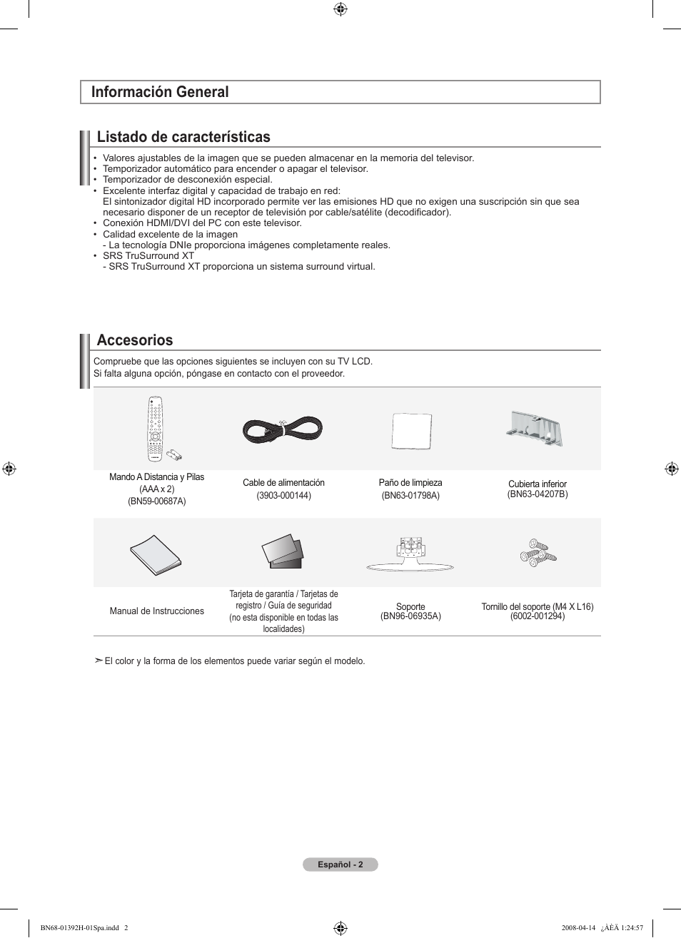 Samsung LN32A540P2DXZA User Manual | Page 72 / 137