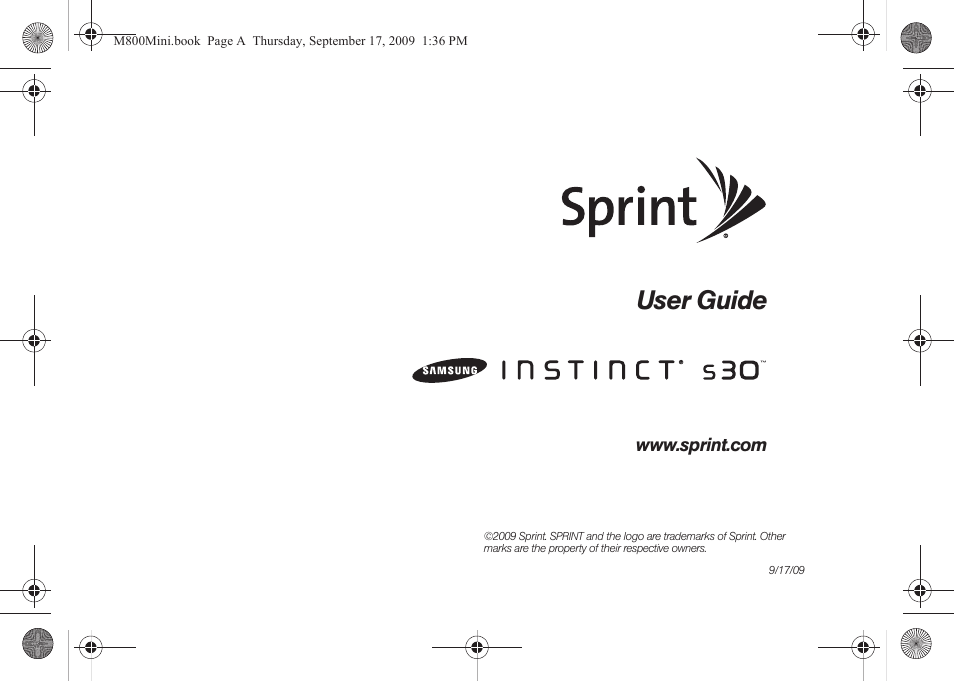 Samsung SPH-M810HAASPR User Manual | 235 pages