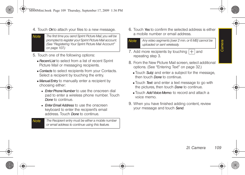 Samsung SPH-M810HAASPR User Manual | Page 121 / 235