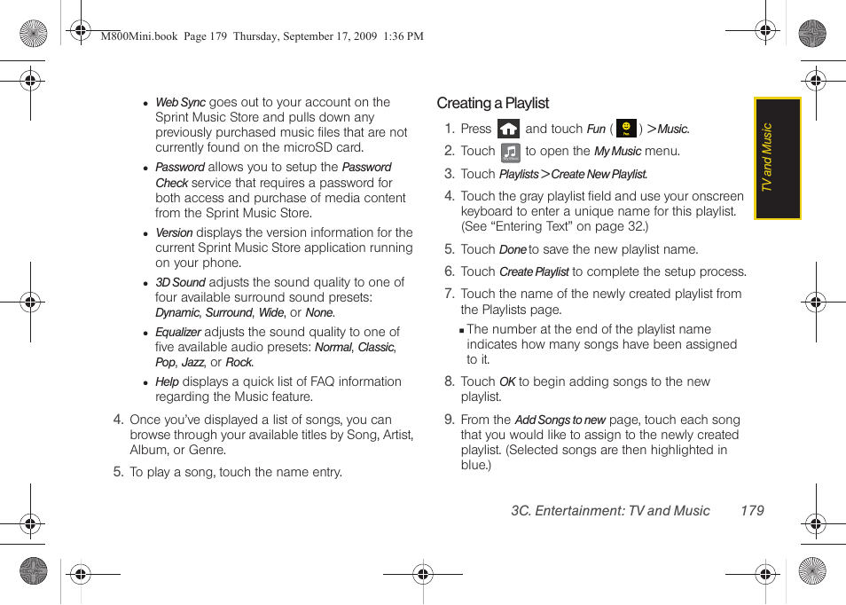 Samsung SPH-M810HAASPR User Manual | Page 191 / 235