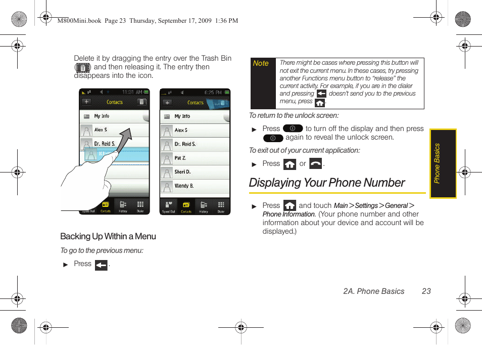 Displaying your phone number | Samsung SPH-M810HAASPR User Manual | Page 35 / 235