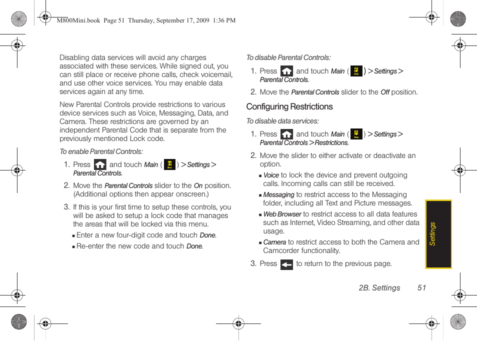 Samsung SPH-M810HAASPR User Manual | Page 63 / 235