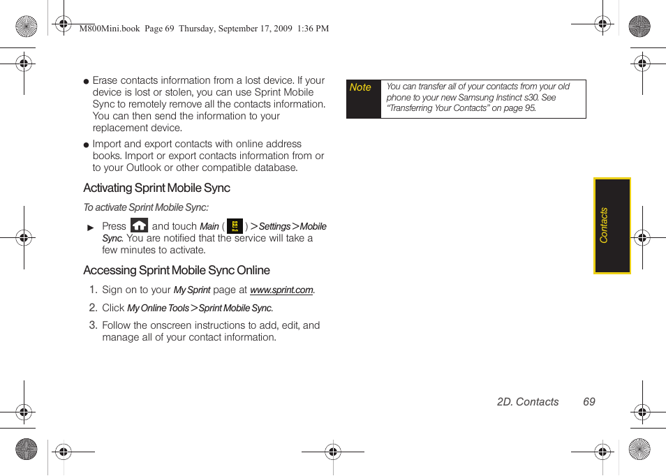 Samsung SPH-M810HAASPR User Manual | Page 81 / 235