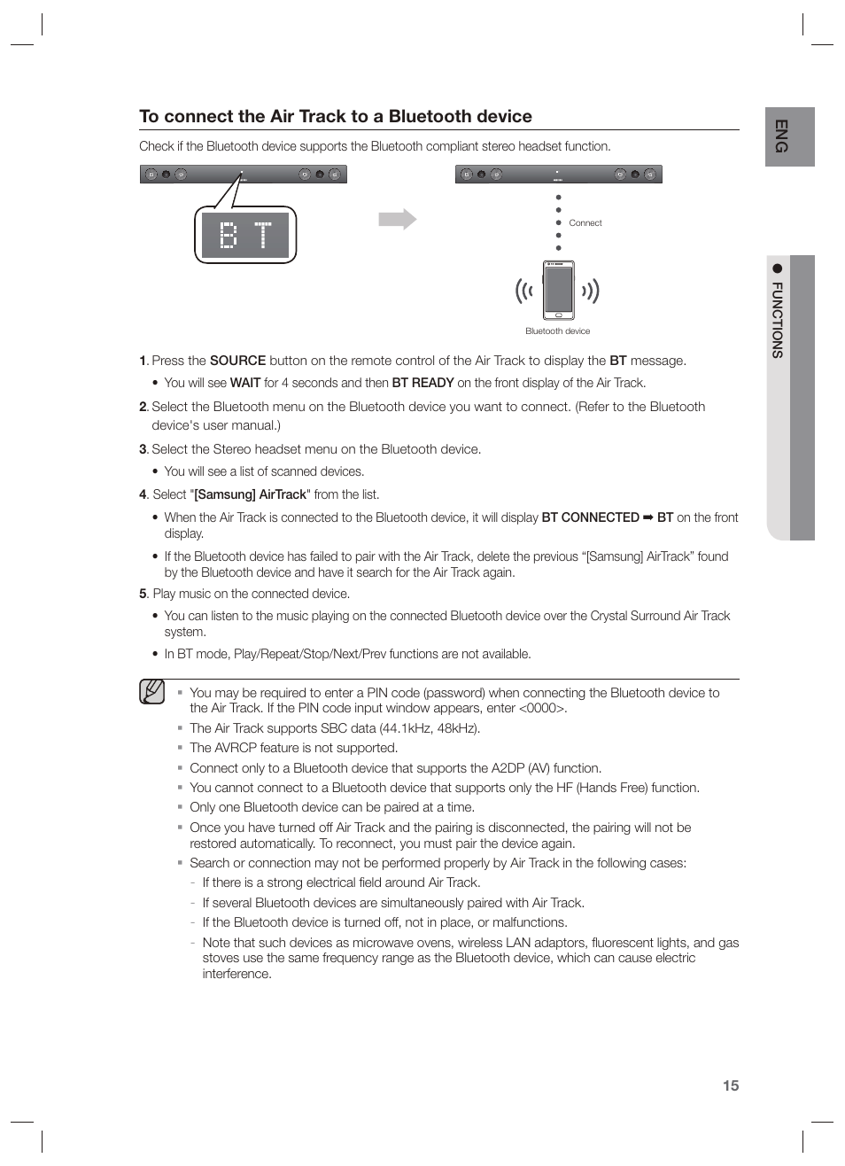 Samsung HW-F450-ZA User Manual | Page 15 / 25