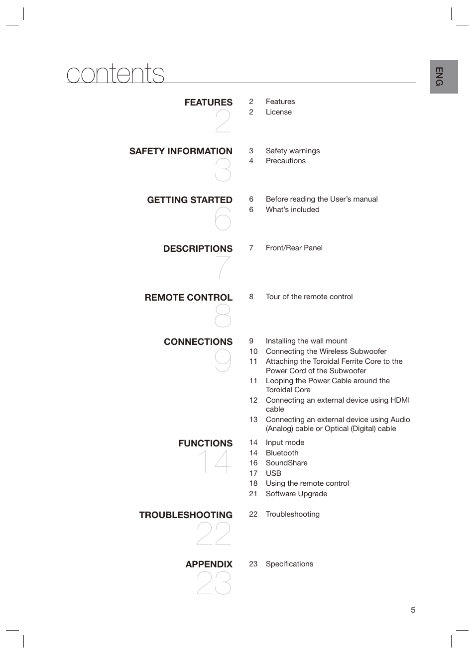 Samsung HW-F450-ZA User Manual | Page 5 / 25