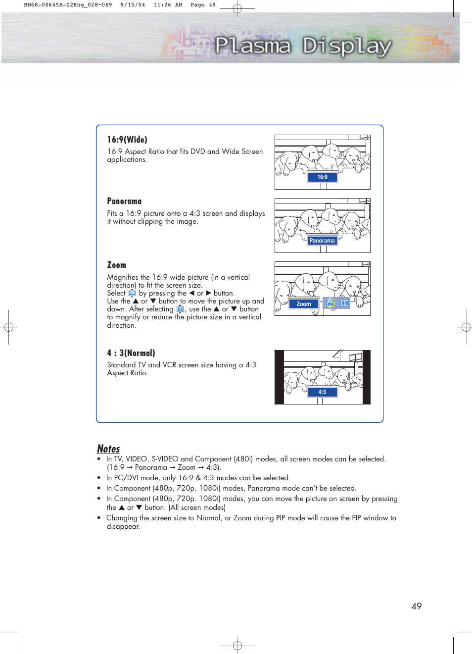 Samsung HPP5071X-XAC User Manual | Page 49 / 116