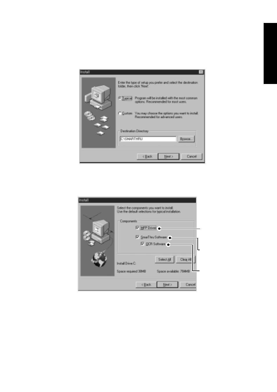 Installation | Samsung SF-5100PI-XAA User Manual | Page 10 / 108