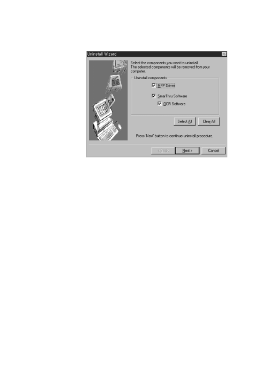 Samsung SF-5100PI-XAA User Manual | Page 19 / 108