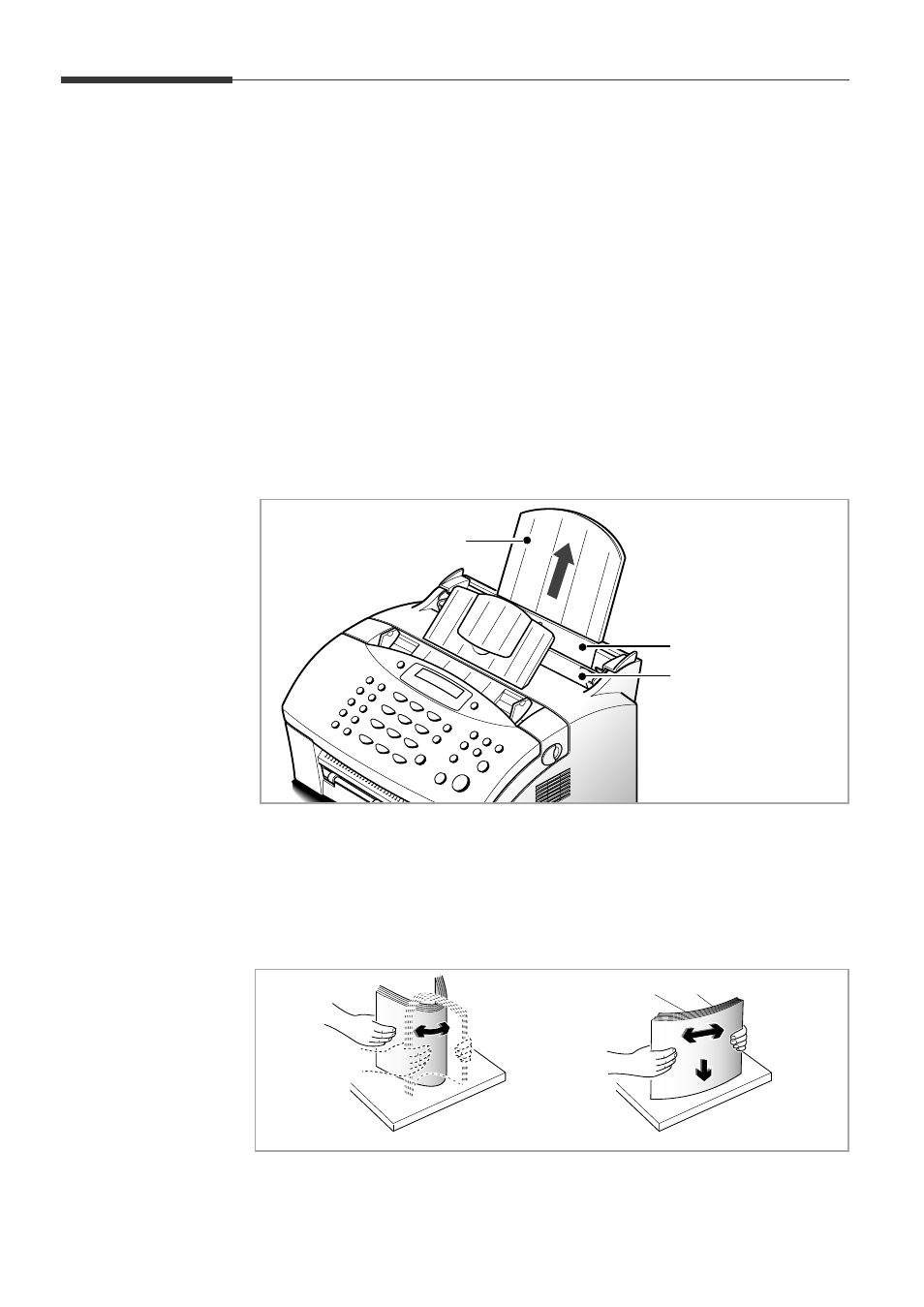 Loading paper | Samsung SF-5100PI-XAA User Manual | Page 23 / 108