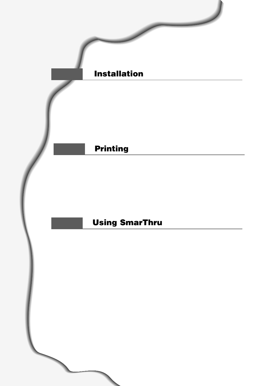 Samsung SF-5100PI-XAA User Manual | Page 3 / 108