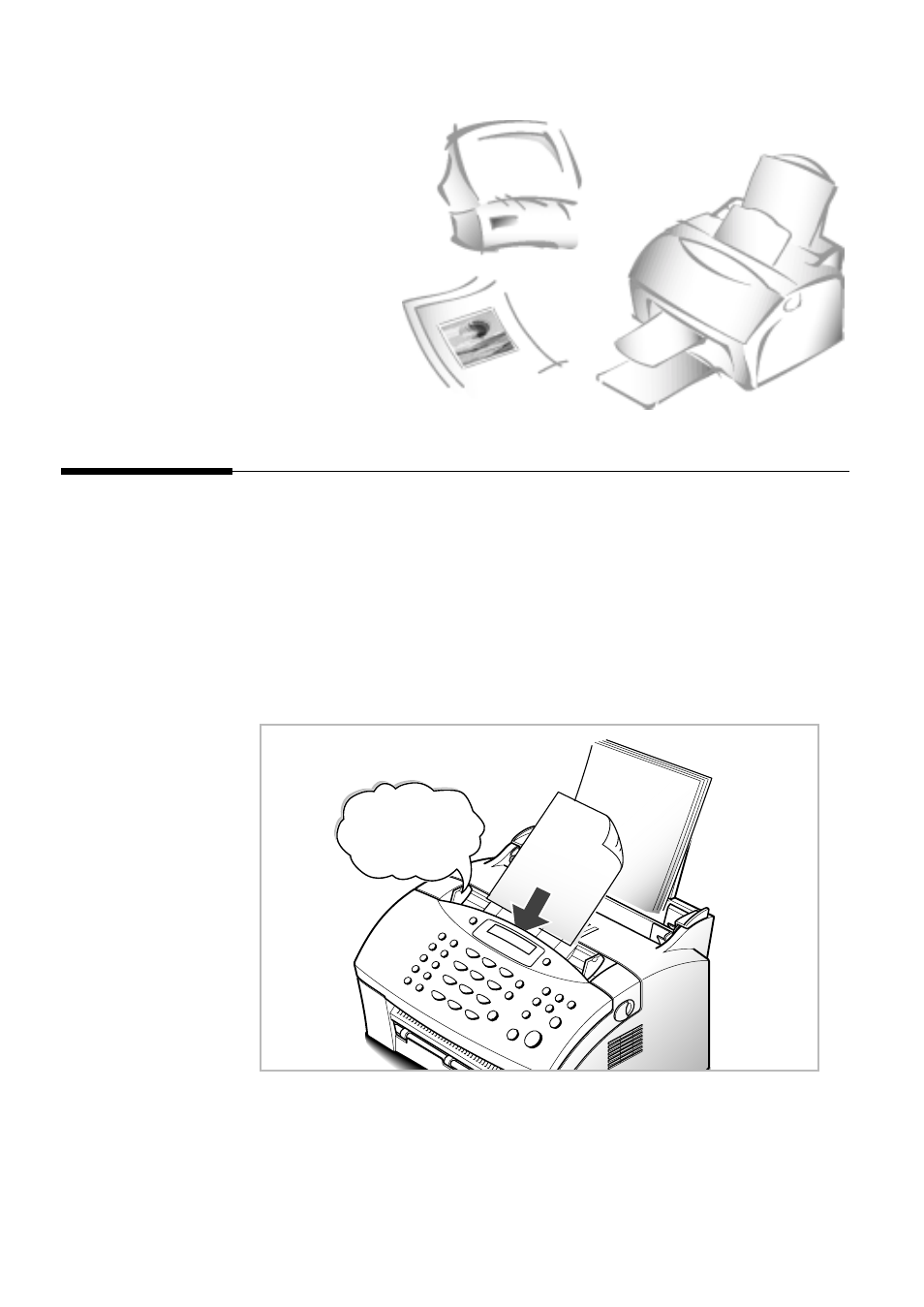 Scanning with samsung scan thru, Scanning with samsung scanthru | Samsung SF-5100PI-XAA User Manual | Page 35 / 108