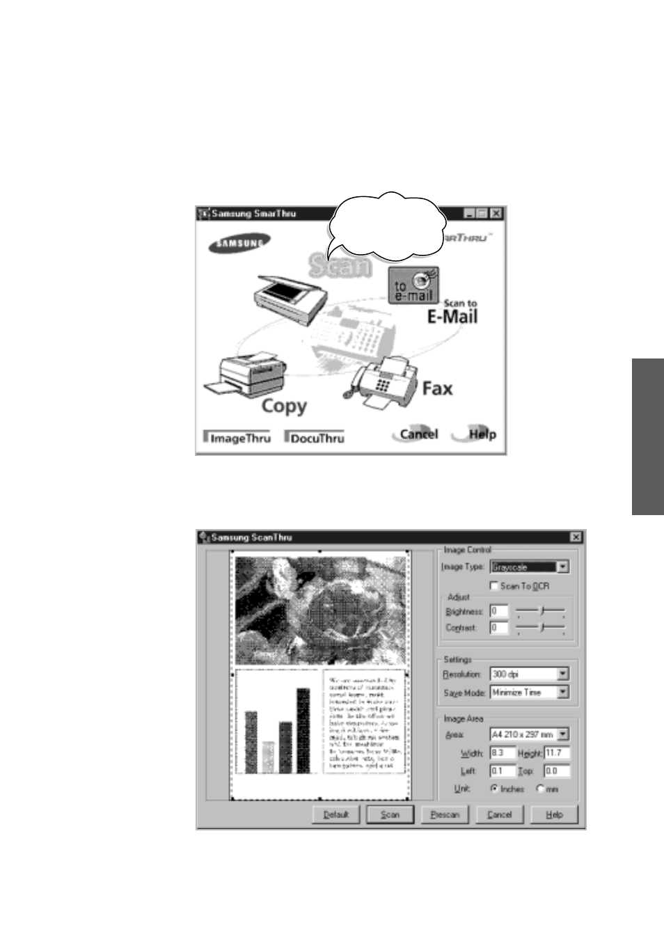 Using smarthru | Samsung SF-5100PI-XAA User Manual | Page 36 / 108