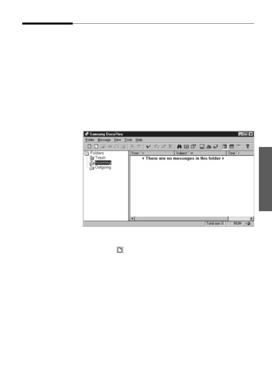Creating and sending e-mail messages, Using smarthru | Samsung SF-5100PI-XAA User Manual | Page 58 / 108