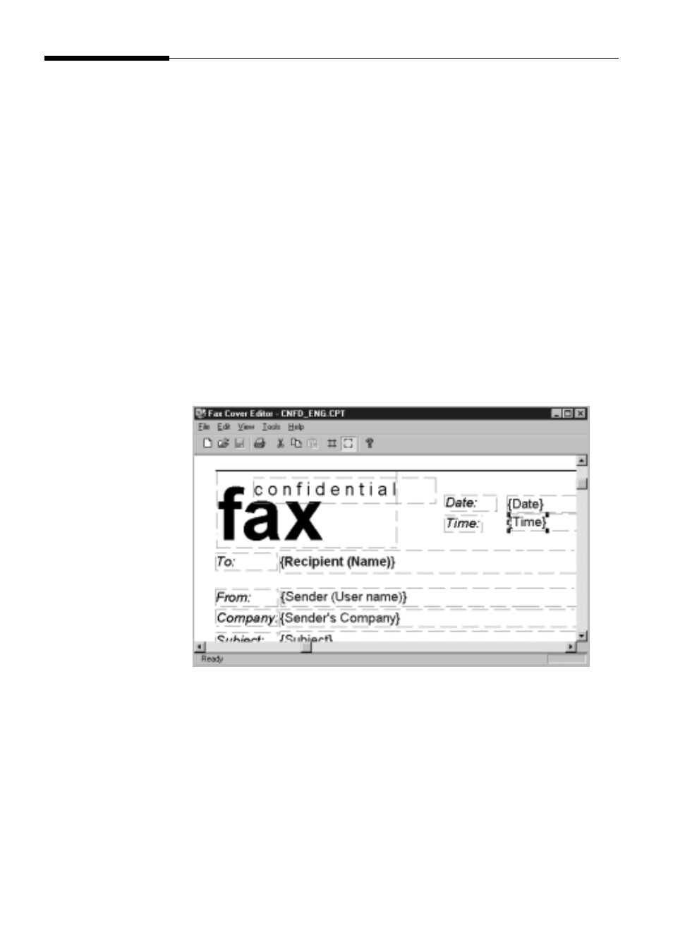 Fax cover editor | Samsung SF-5100PI-XAA User Manual | Page 77 / 108