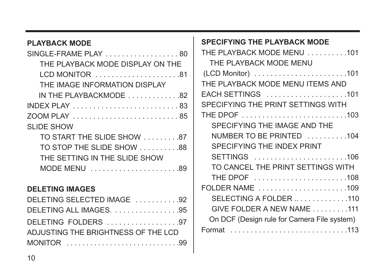 Argus Camera DC3810 User Manual | Page 10 / 164