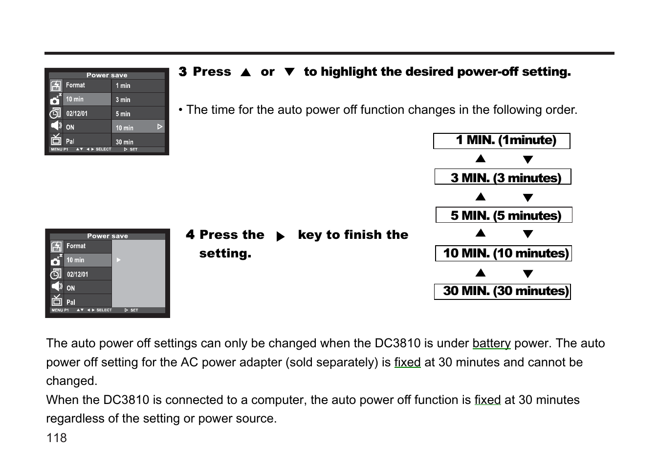 Argus Camera DC3810 User Manual | Page 118 / 164