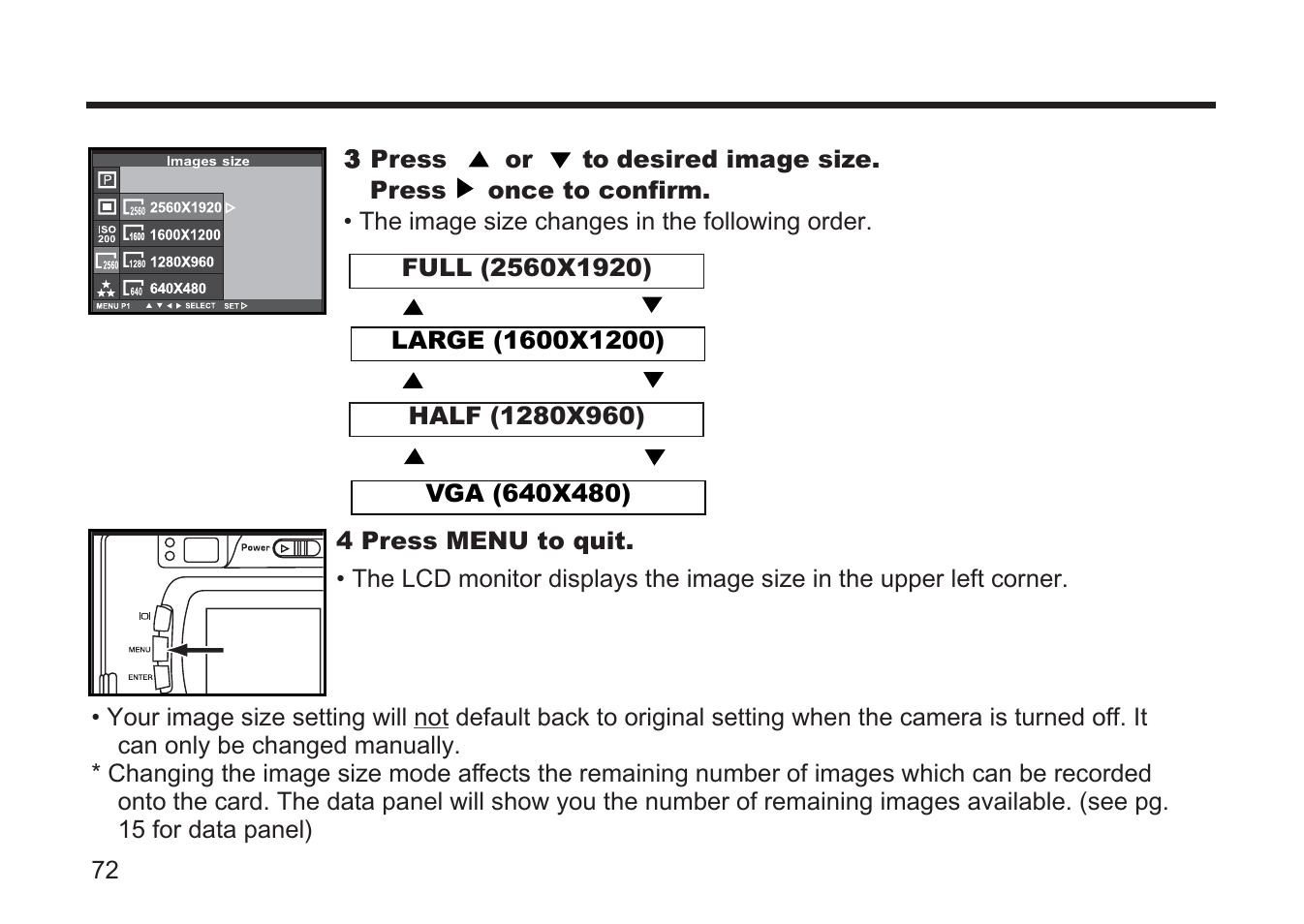 Argus Camera DC3810 User Manual | Page 72 / 164