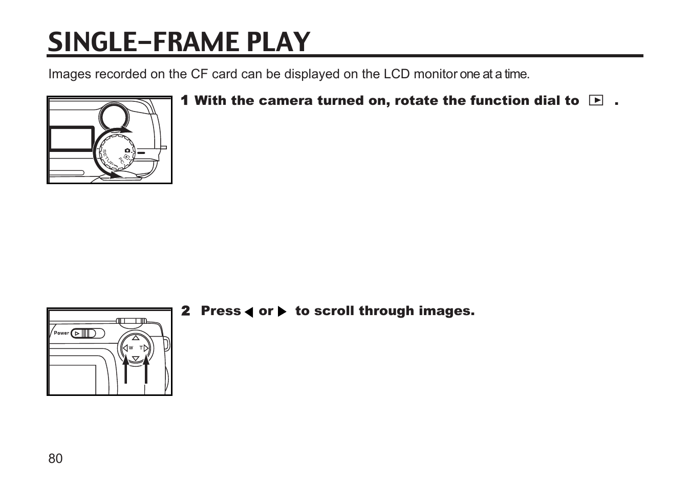 Single-frame play | Argus Camera DC3810 User Manual | Page 80 / 164