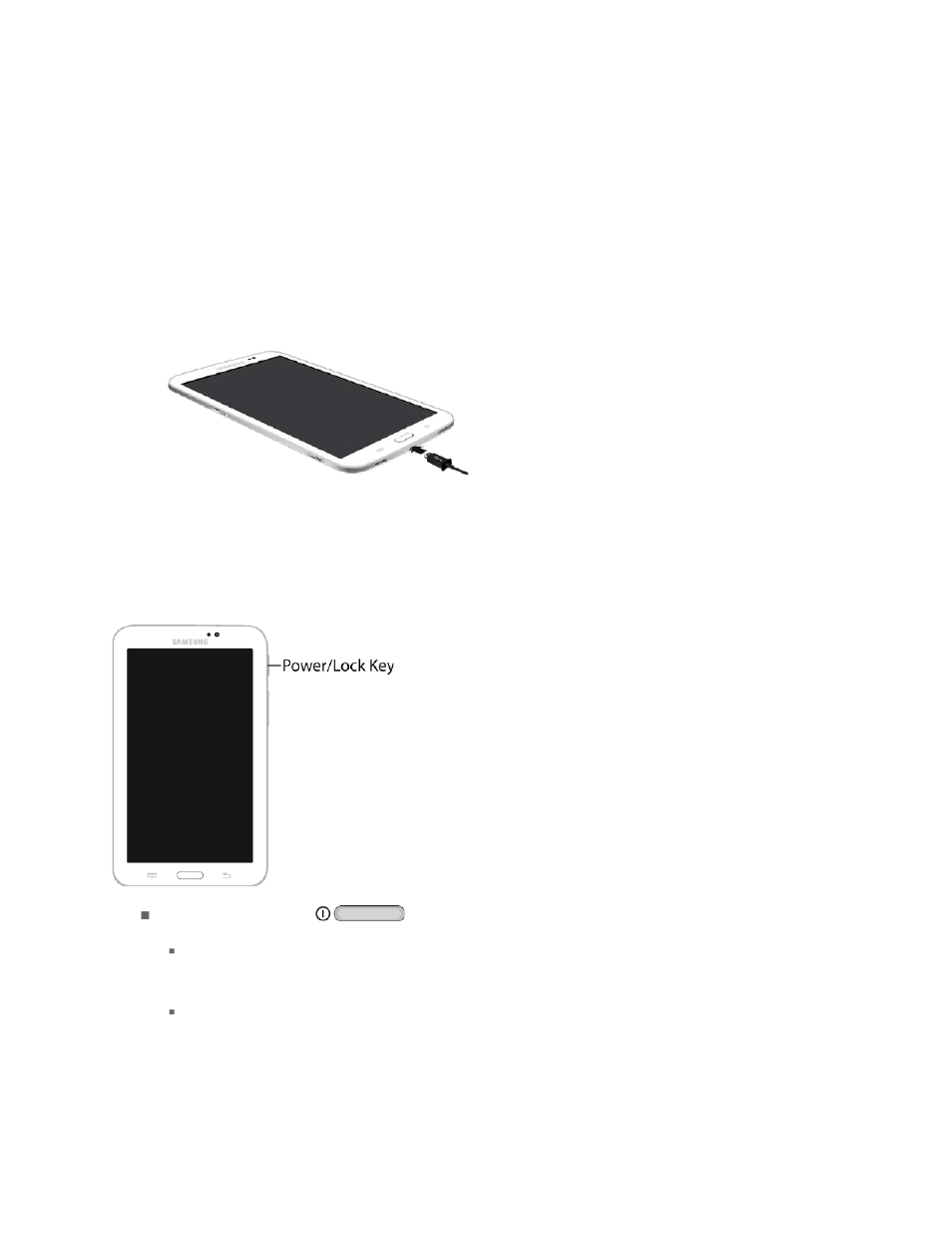 Turn your tablet on | Samsung SM-T217SZKASPR User Manual | Page 11 / 125