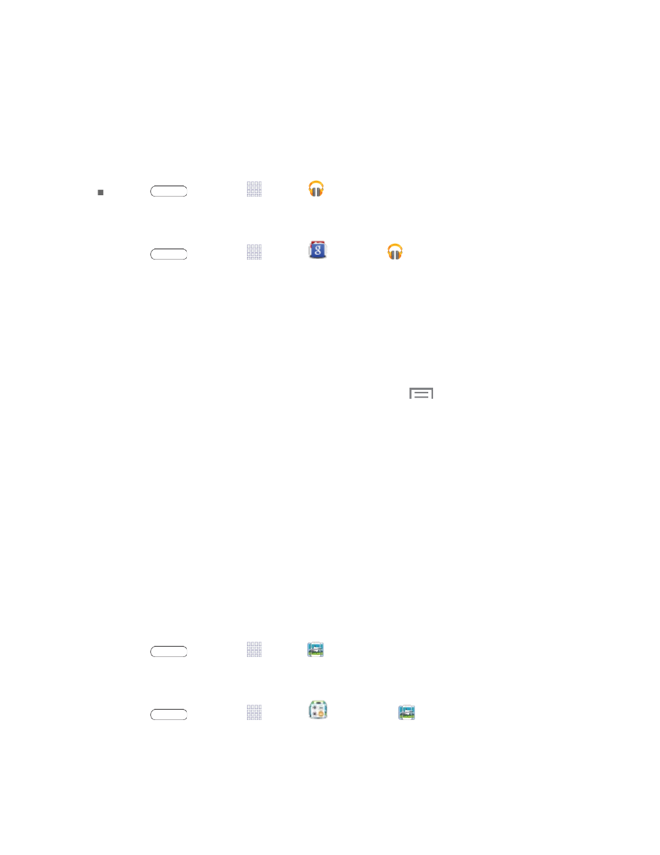 Google play music, Group play | Samsung SM-T217SZKASPR User Manual | Page 56 / 125