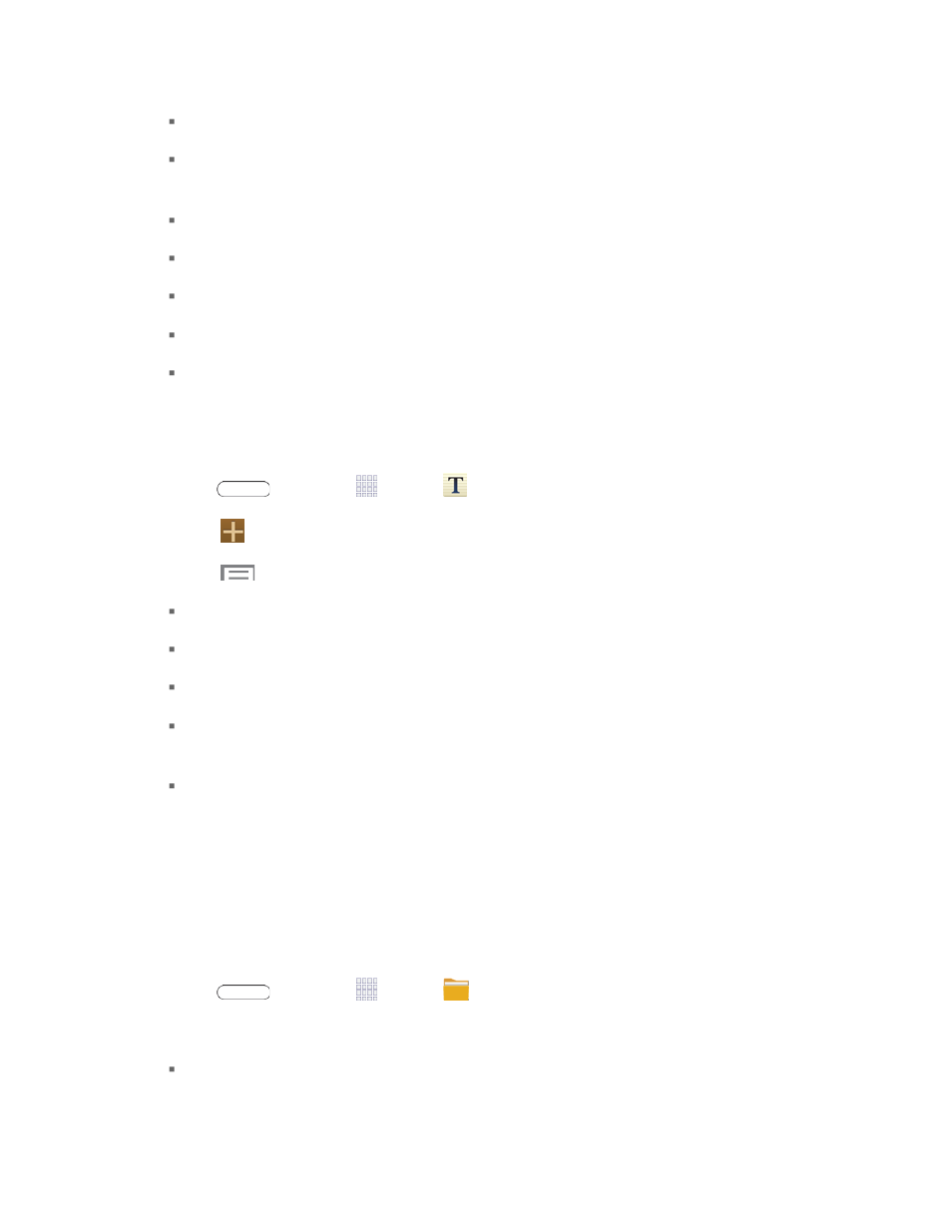 Create a new memo, My files, Create a | New memo | Samsung SM-T217SZKASPR User Manual | Page 85 / 125