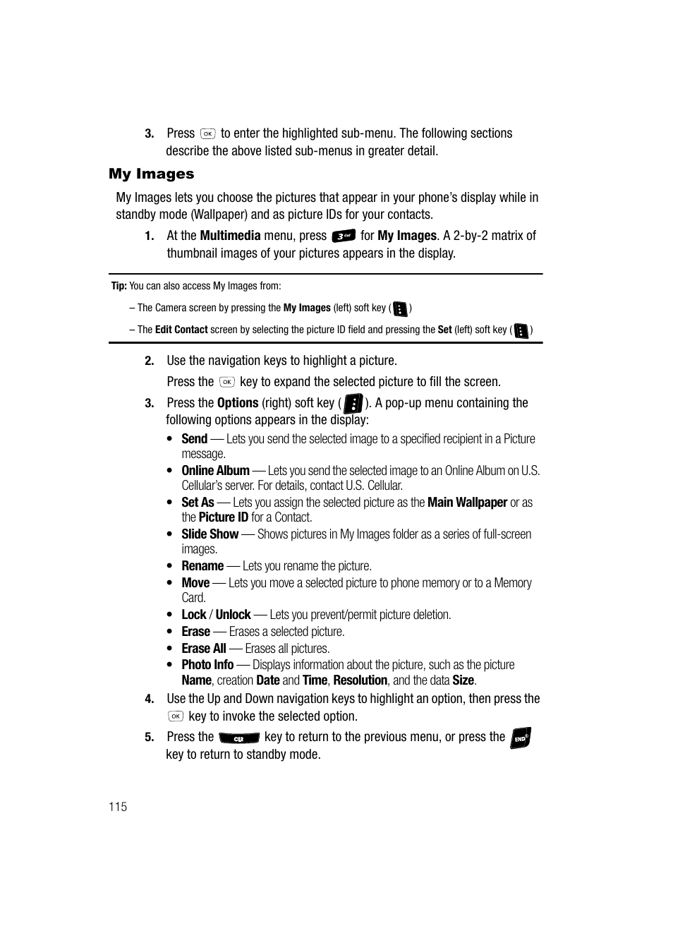 My images | Samsung SCH-R610ZKAUSC User Manual | Page 118 / 188