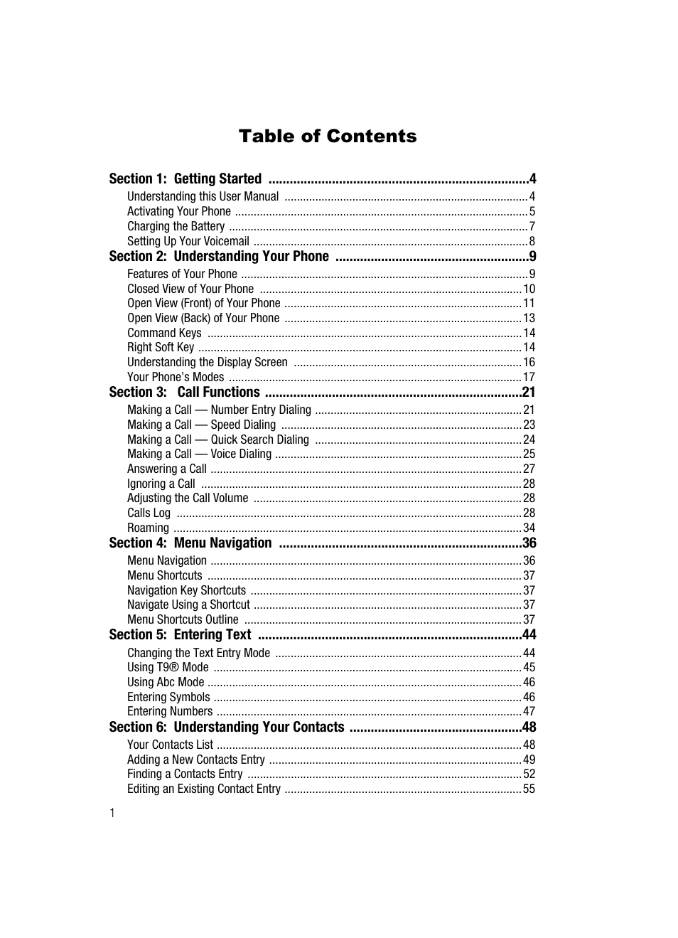 Samsung SCH-R610ZKAUSC User Manual | Page 4 / 188