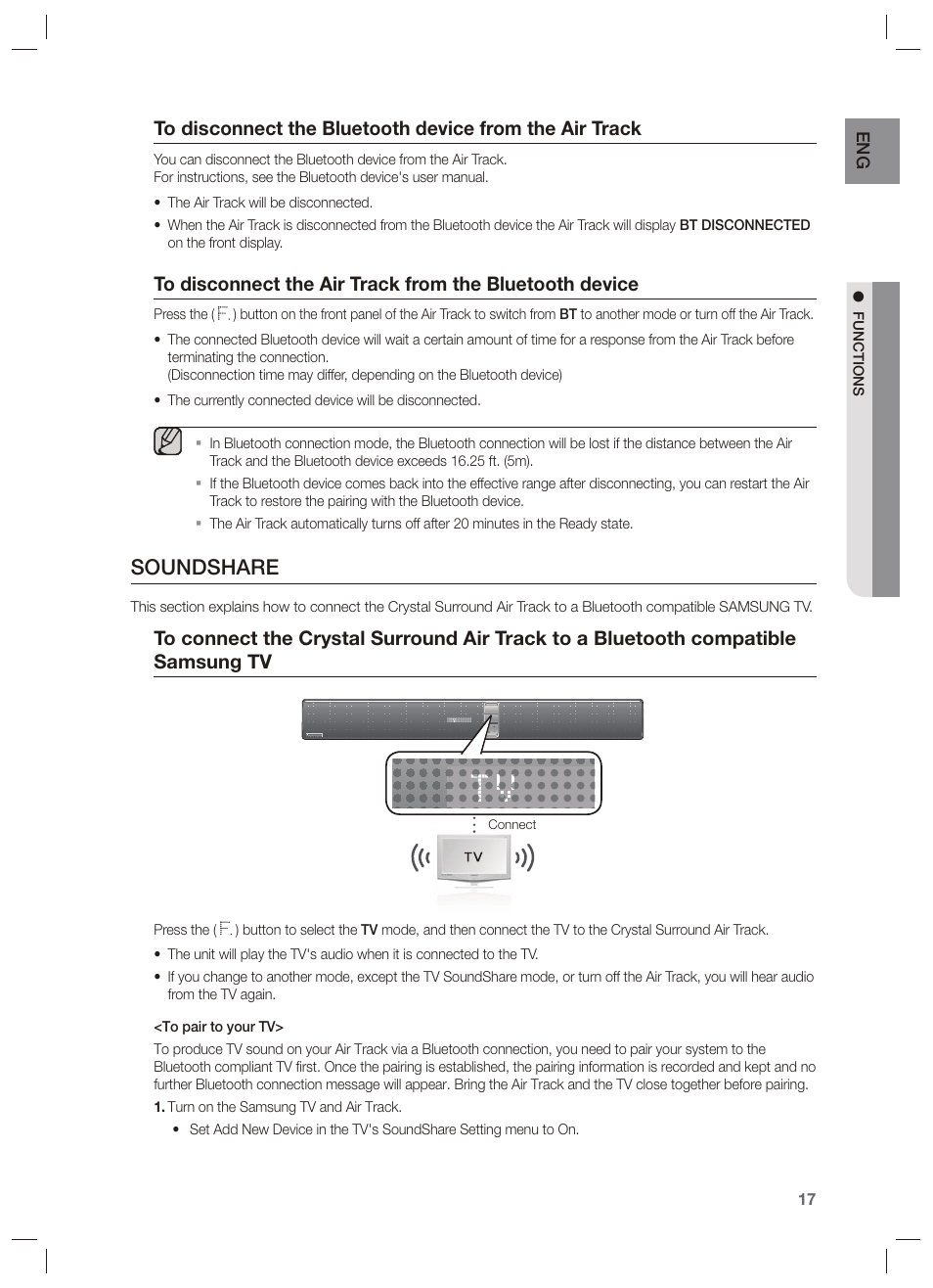 Soundshare | Samsung HW-F750-ZA User Manual | Page 17 / 26