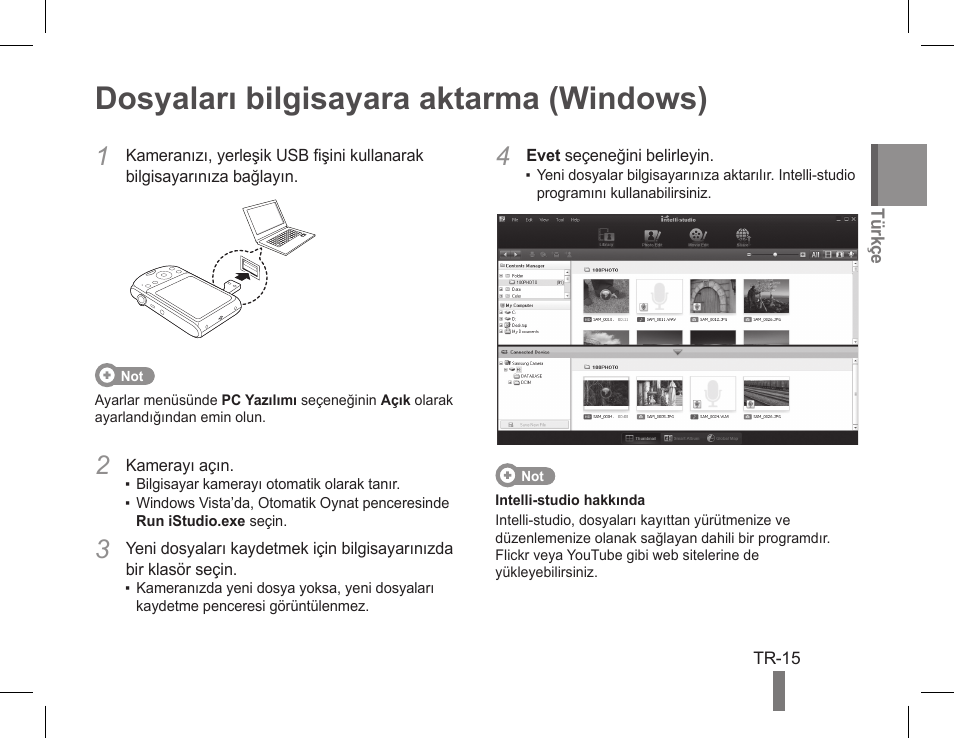 Dosyaları bilgisayara aktarma (windows) | Samsung EC-PL90ZZBPAUS User Manual | Page 31 / 36