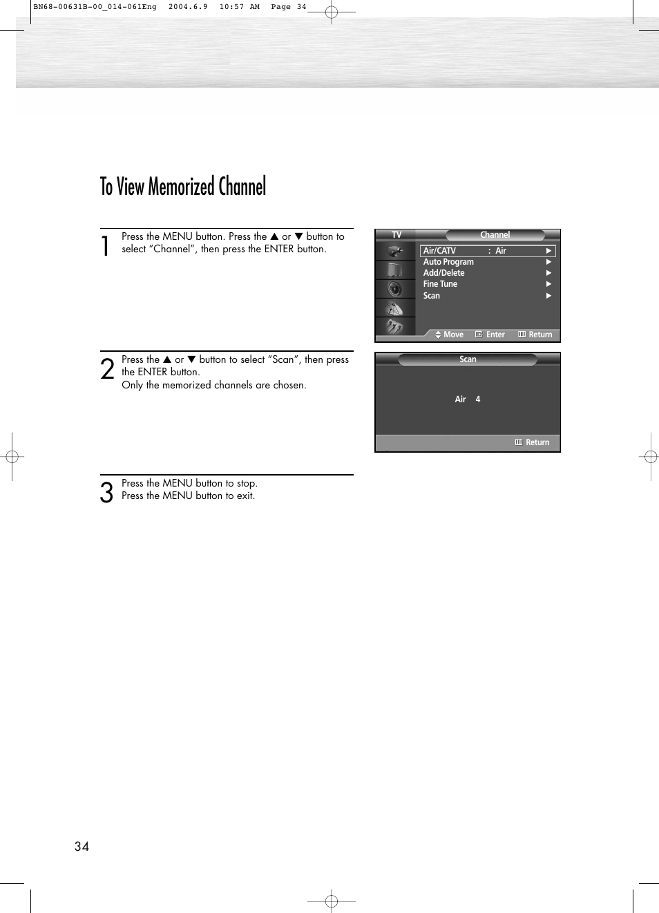 Samsung SPP4231KX-XAA User Manual | Page 34 / 104