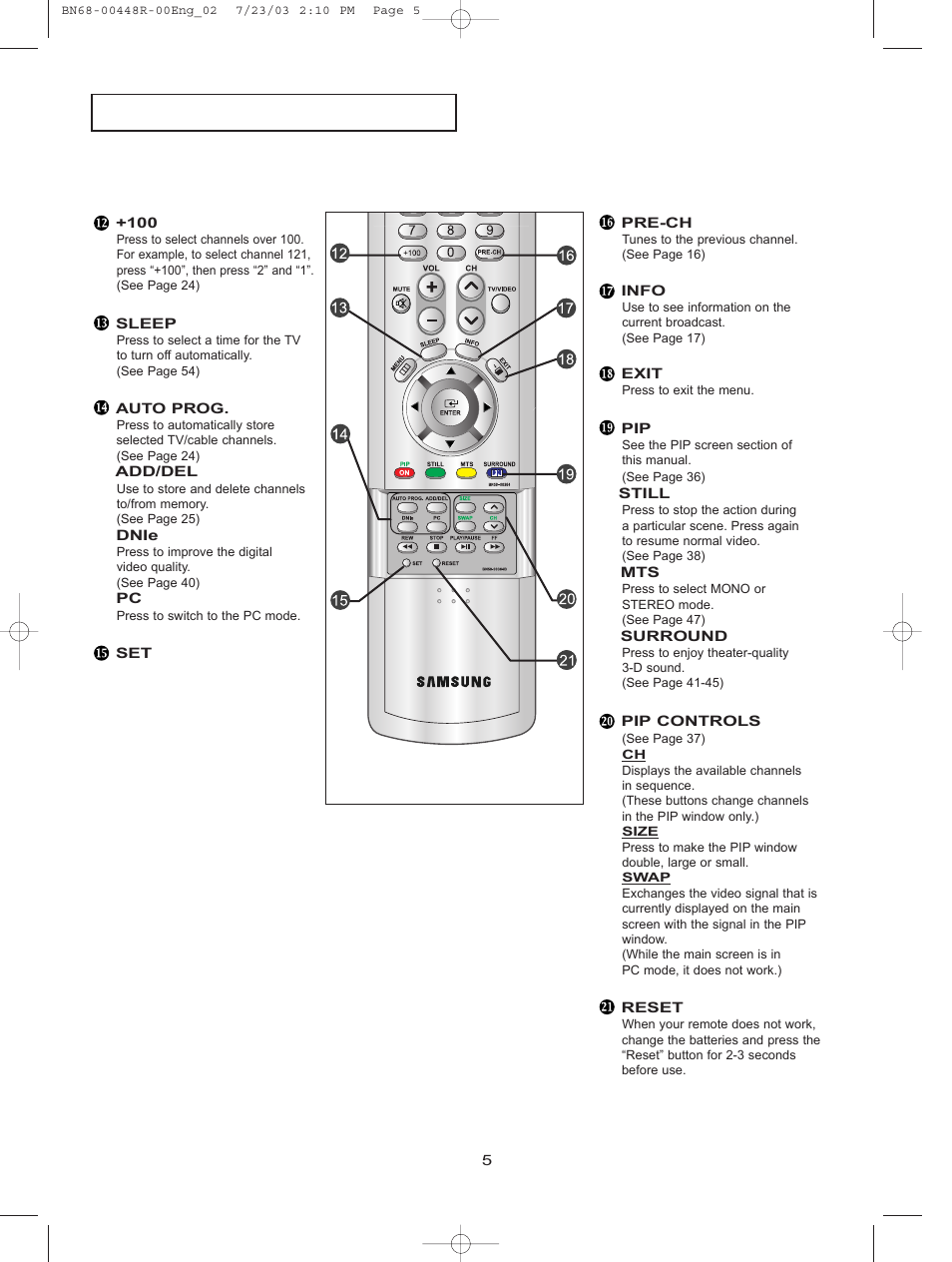Samsung LTN406WX-XAA User Manual | Page 13 / 82