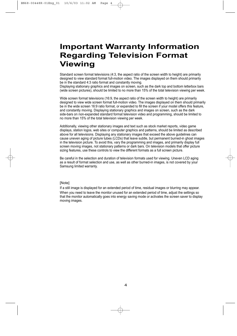 Samsung LTN406WX-XAA User Manual | Page 5 / 82